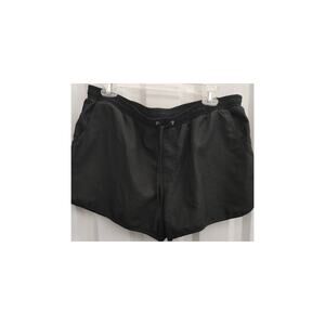 Kona Sol Swim Shorts Lined Brief Pull On Black Large